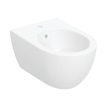 Bideu suspendat, Geberit, Acanto, alb mat