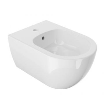 Bideu suspendat Sanycces Arc, alb lucios - Culoare Alb pal