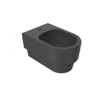 Bideu suspendat Sanycces Franc, negru mat - Culoare Negru