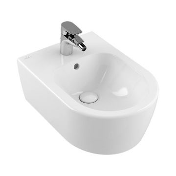 Bideu suspendat Villeroy & Boch, Avento, 37 cm, alb alpin