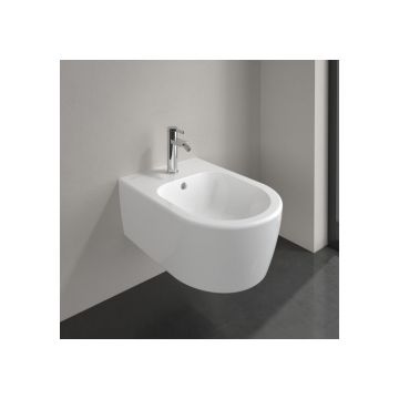 Bideu suspendat Villeroy&Boch Avento alb Stone White CeramicPlus