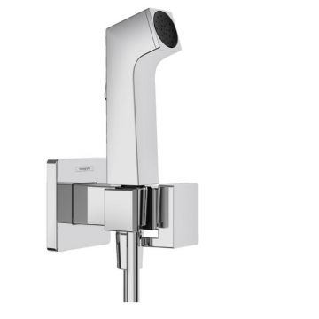 Dus igienic Hansgrohe E EcoSmart cu 1 jet Bidette crom lucios