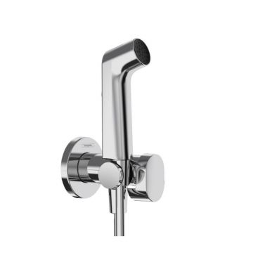 Dus igienic Hansgrohe S EcoSmart cu 1 jet Bidette crom lucios